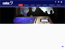 Tablet Screenshot of cadac-sound.com